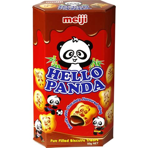 Calories in Meiji Biscuit Hello Panda Snacks Chocolate Calorie Counter ...