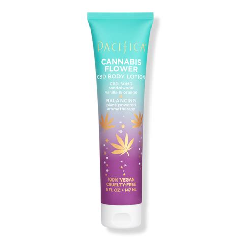 Pacifica Cannabis Flower 50mg CBD Body Lotion | Ulta Beauty