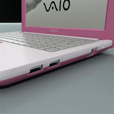 max laptop sony vaio pink