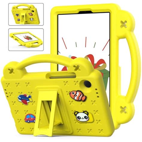 XEJMOA Case Tab A9 8.7 Inch 2023 SM-X110 SM-X115 Shock Proof Full Body Children Safe Non-toxic ...