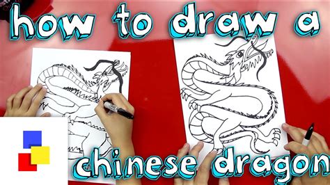 How To Draw Chinese Dragon - YouTube