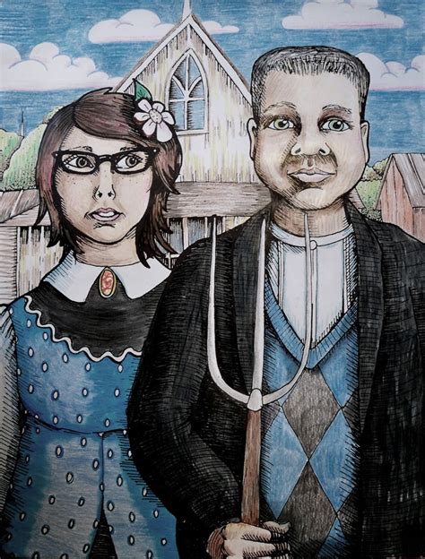 Best 70 American Gothic images on Pinterest | American gothic parody, Grant wood american gothic ...