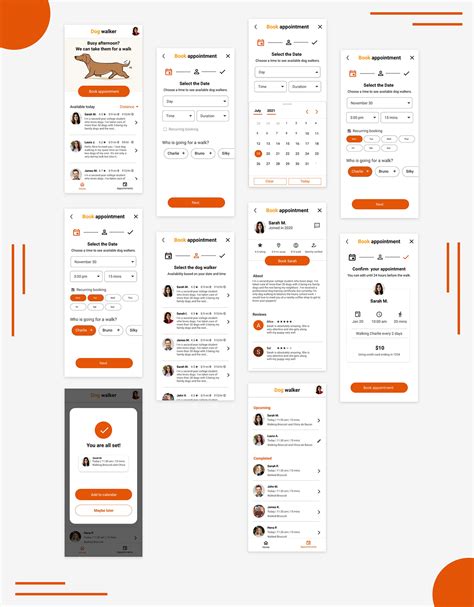 Dog Walker App :: Behance