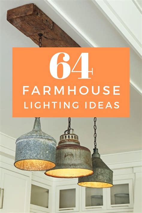 64 Vintage Farmhouse Lighting Ideas - iD Lights