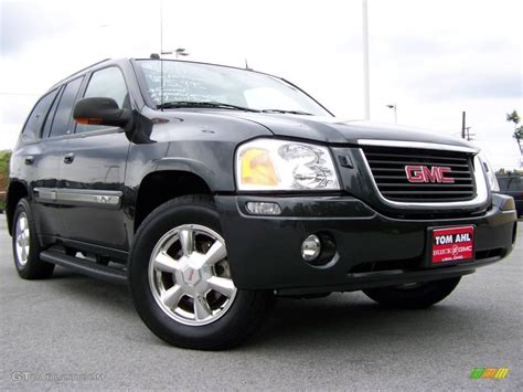 2005 Carbon Black Metallic GMC Envoy SLT 4x4 #18561728 Photo #7 ...