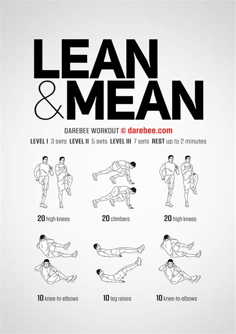 Lean & Mean Workout