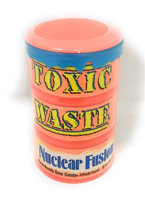 Toxic Waste Nuclear Fusion Sour Candy in 1.4 Ounce Drum - Walmart.com