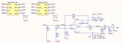 Electrical – Problem with digital potentiometer [MCP41010] in Op-amp Amplifier – Valuable Tech Notes