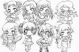 chibi Princess coloring page 498625 sketch template