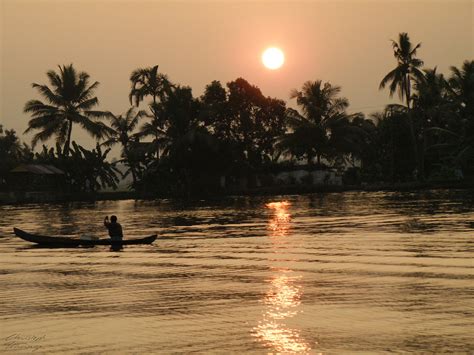 Kerala Backwaters Sunset - a photo on Flickriver