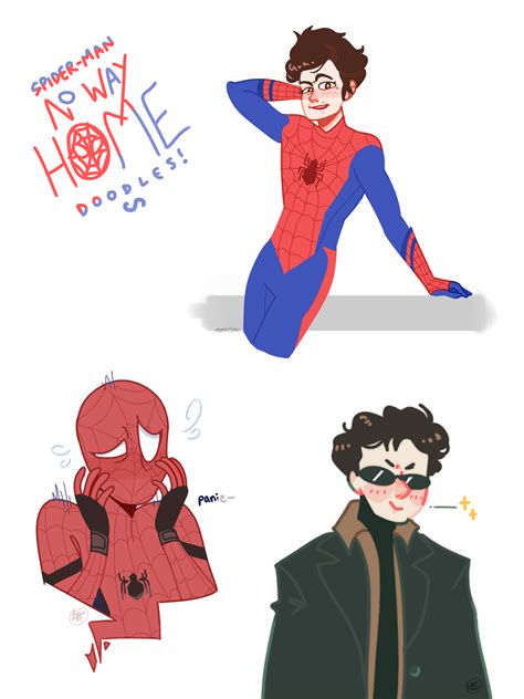 Spider-man: No Way Home fanart! ️💙 Angiie Things - Illustrations ART street