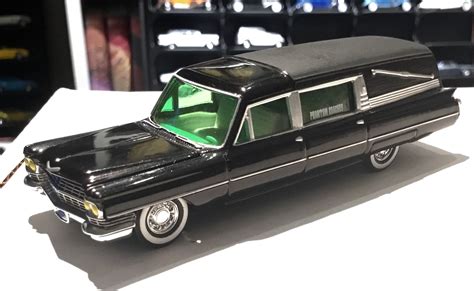 1963 Cadillac Fleetwood Hearse | Model Cars | hobbyDB