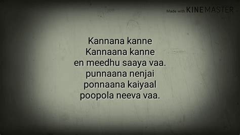 Kannana kanne song lyrics from visvasam Chords - Chordify