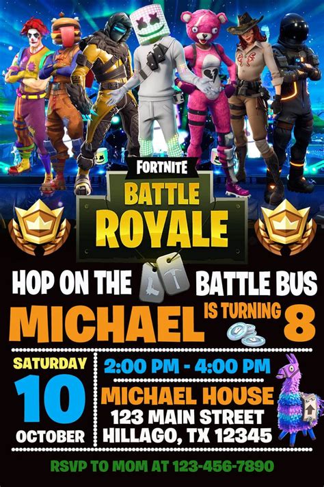 the fortnite battle royale poster is shown