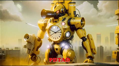 Titan Clock Man Upgraded - YouTube