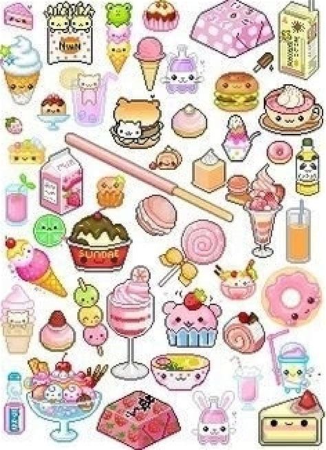 Kawaii Food Printables