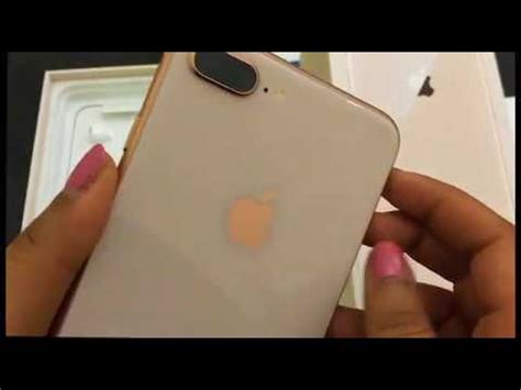 Unboxing the iPhone 8 Plus Gold 256GB | New Features - YouTube