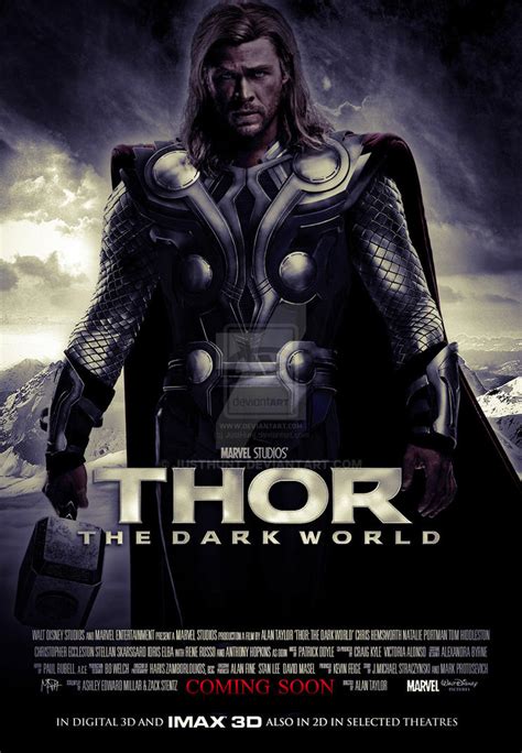 THOR: The Dark World - Movie Poster by JustHunt on DeviantArt