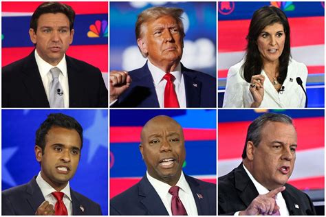 What the GOP debate candidates have said about the…