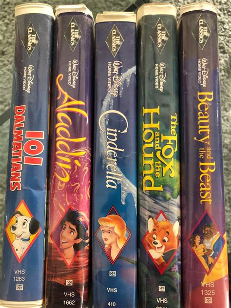 Disney Black Diamond VHS Tapes - Etsy UK