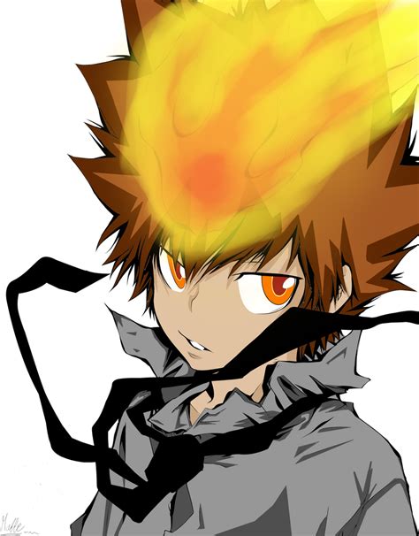 Tsunayoshi Sawada Dying Will Mode by MalleMK on DeviantArt