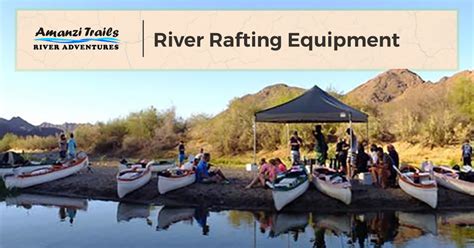 River rafting equipment | Easy list of the essentials