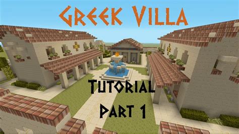 Minecraft Greek Villa | Greek villas, Minecraft, Minecraft house designs