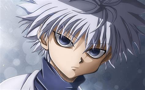 Killua Zoldyck, portrait, protagonist, manga, Hunter x Hunter, HD wallpaper | Peakpx