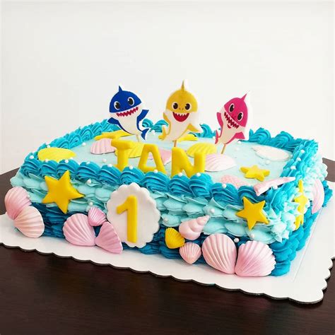 20+ Best Baby Shark Birthday Cake of 2021 - Birthday Party Ideas