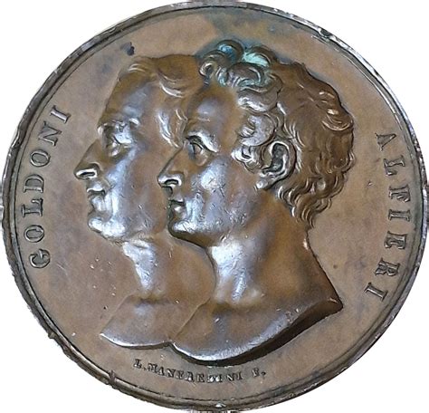 Medal - Goldoni Alfieri - Duchy of Milan – Numista