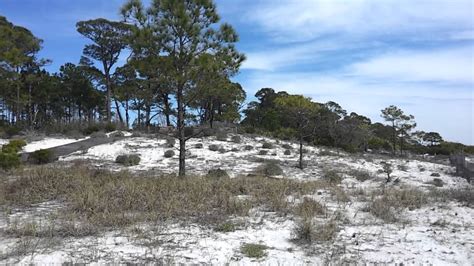 Dauphin Island, campground beach - YouTube