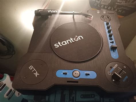 Stanton DJ STX Limited Edition Portable Scratch Turntable | Reverb