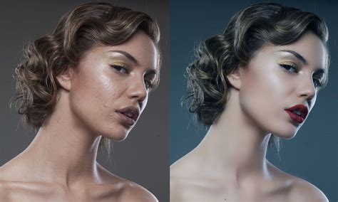 The high end retouching tutorials, show you how to retouching skin in pro technique of photoshop ...