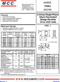 MB10S datasheet - Package Type : MBS-1, if : 0.5A, VRM : 1000V