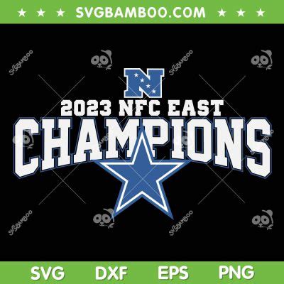 Nfc East Champions 2023 SVG PNG