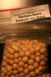 Tales of the bambara beans