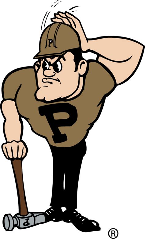 Purdue Boilermakers Logo - Mascot Logo - NCAA Division I (n-r) (NCAA n-r) - Chris Creamer's ...