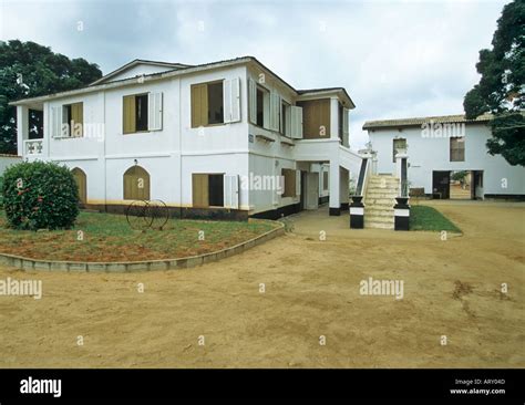 Portugese Fort at Ouidah, Benin Stock Photo - Alamy