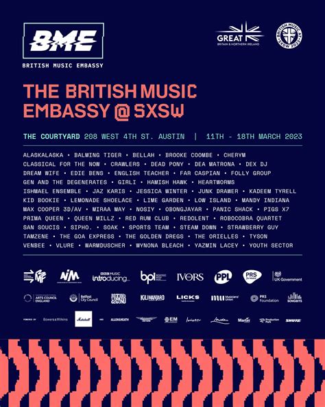 British Music Embassy at SXSW 2023: The Orielles, CRAWLERS & More