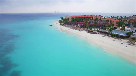 Aerial From Kitesurfing At Aruba Island In The Caribbean Stock Footage Video 18395509 | Shutterstock