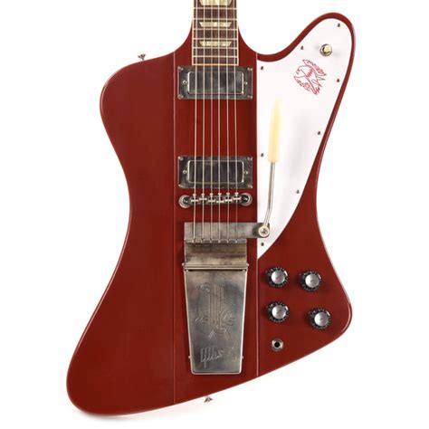 Gibson Custom Shop Murphy Lab 1963 Firebird V Ember Red Ultra Light Ag – Chicago Music Exchange