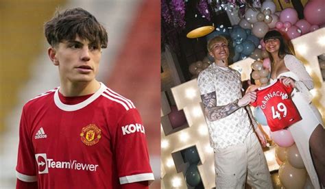 Man United's Garnacho's girlfriend pregnant, reveals baby's name ...