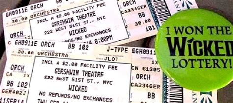 Wicked Deal in New Orleans – Lottery for $25 WICKED Tickets