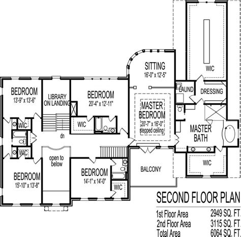 6000 square foot house floor plan - Fawn Nesbitt