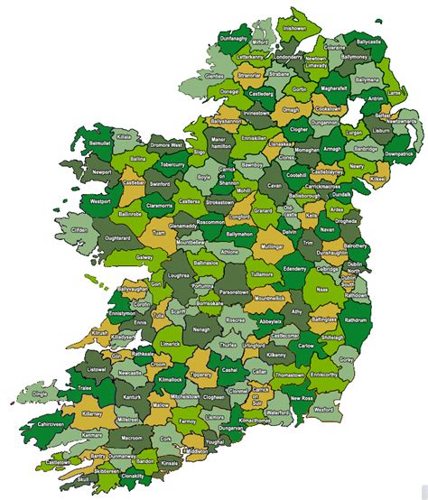 Clan map of ireland – Artofit