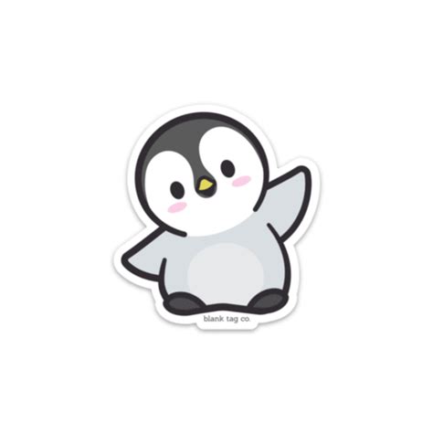 The Penguin Sticker | Cute stickers, Tumblr stickers, Homemade stickers