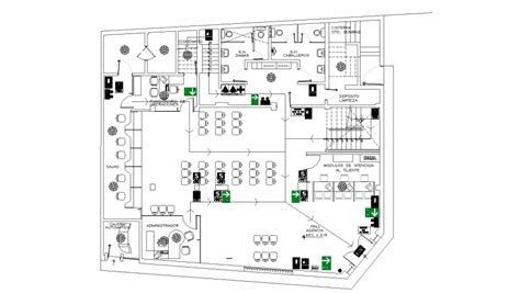 Director Office Furniture Layout Plan AutoCAD File - Cadbull