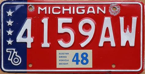 Michigan License Plate Tag Color 2024 Chart - ailina ainslie