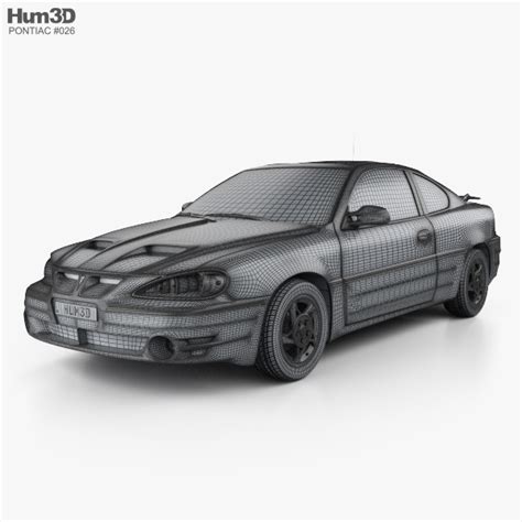 Pontiac Grand Am coupe 2005 3D model - Download Sports car on 3DModels.org