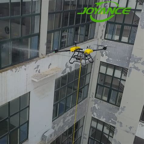 Joyance Cleaning Drone for Aerial Roof, Facade, Surface and Solar Panel Cleaning and Flight ...